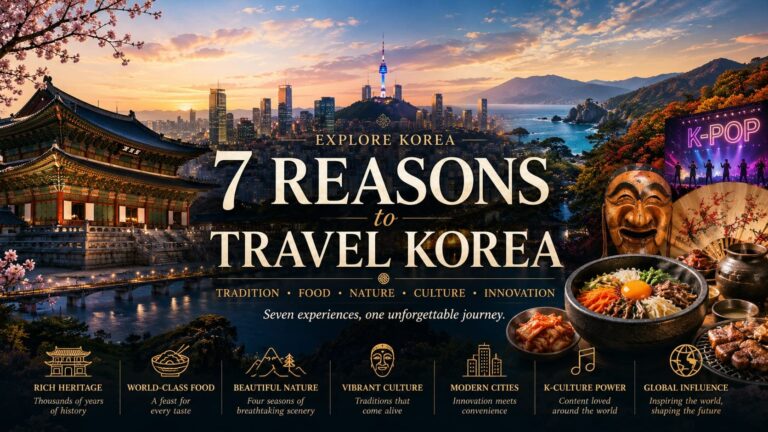 7 Reasons to Travel to Korea