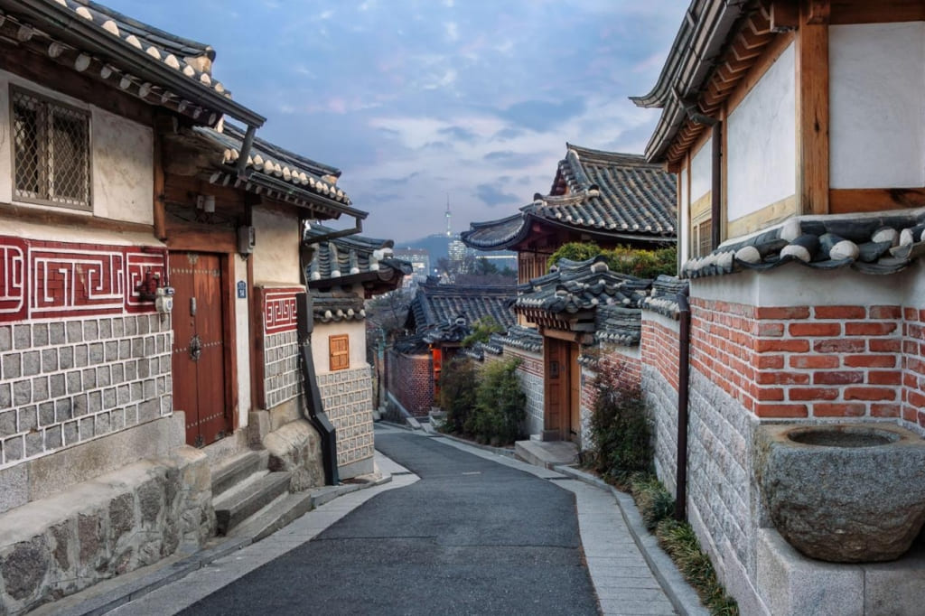 Bukchon Hanok Village alley