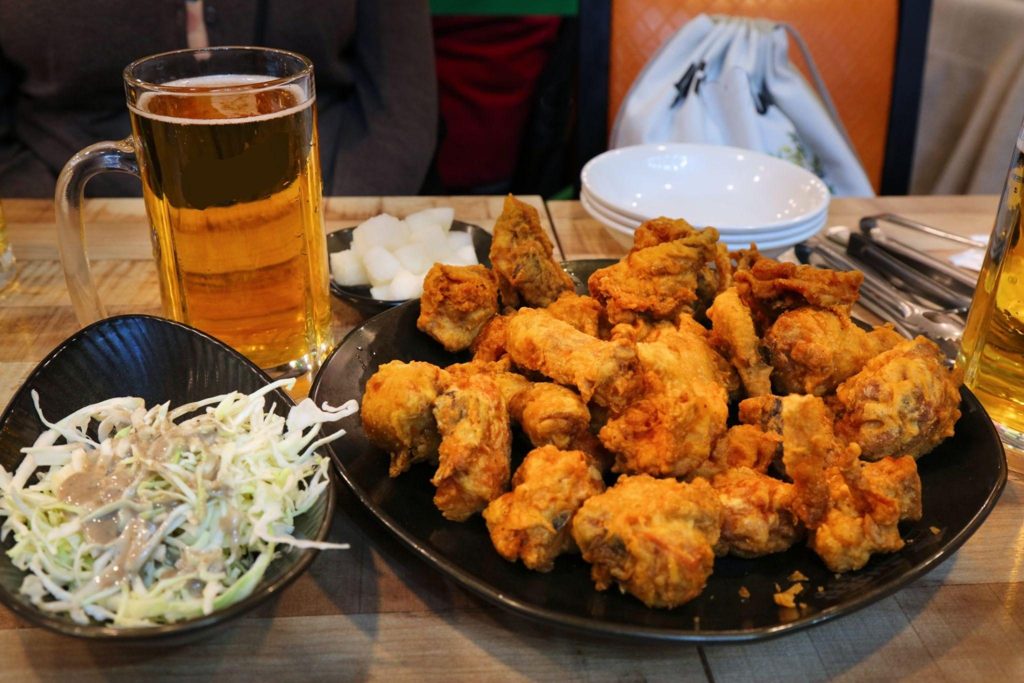Korean chicken - Seoul travel landmark city view Korea