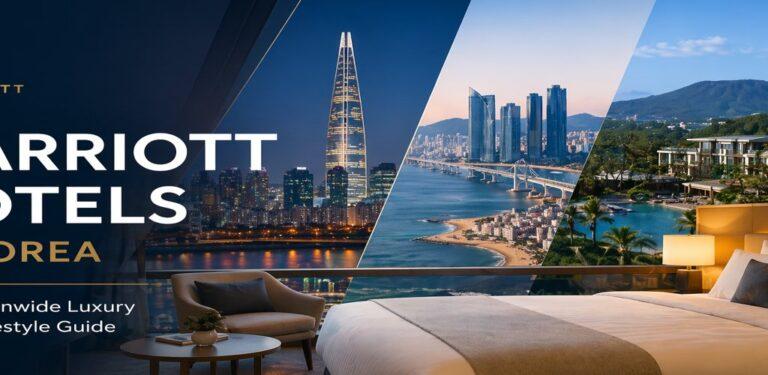 Marriott Hotels in Korea luxury hotels Seoul Busan Jeju skyline resort view