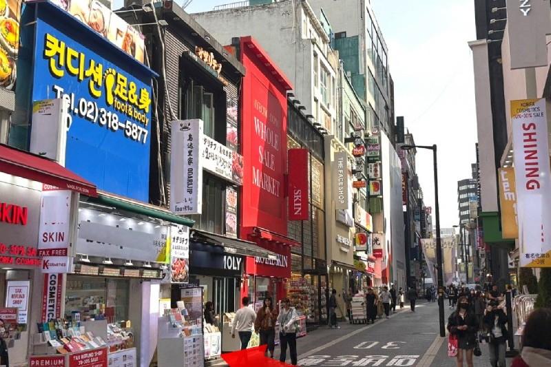 Myeongdong strret alley
