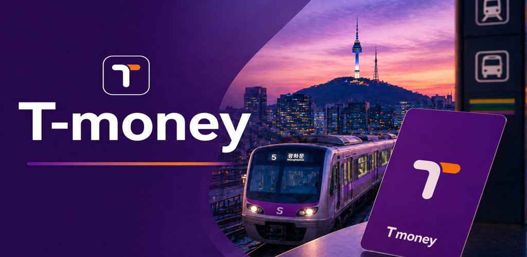 T-money card Seoul public transport subway bus travel Korea banner