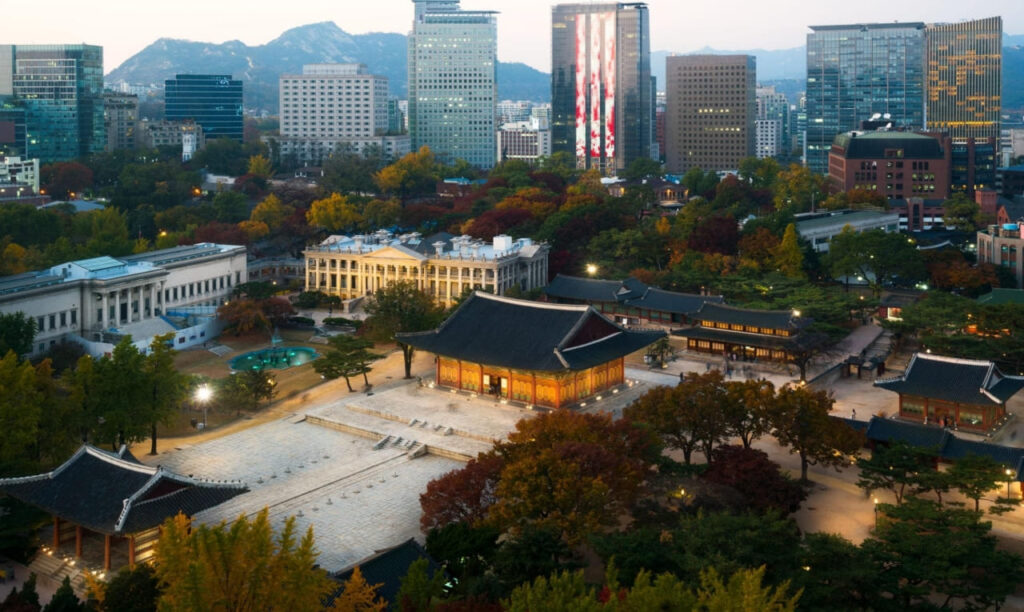 Deoksugung palace Seoul Korea