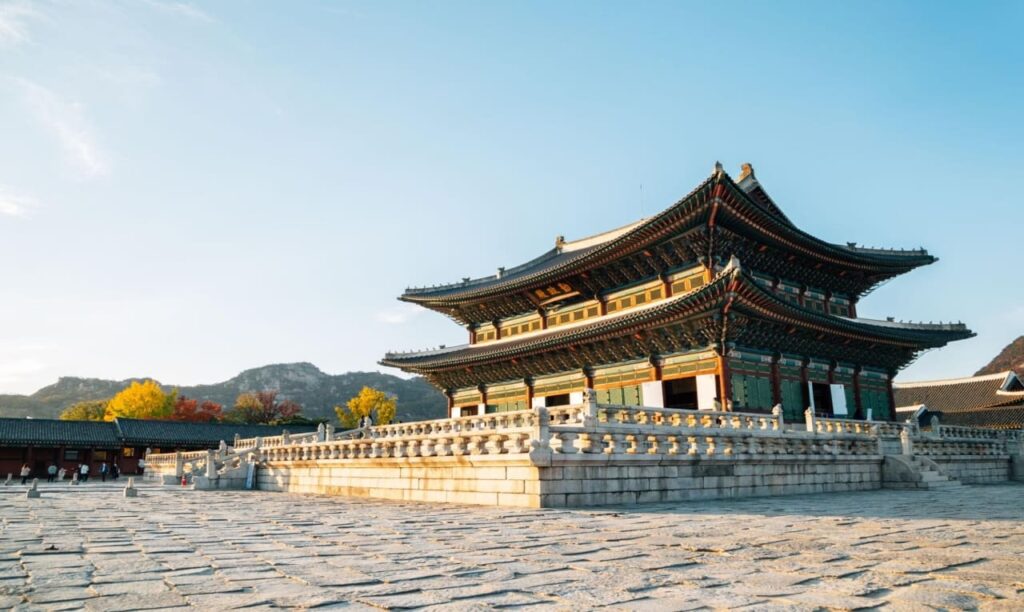 Gyeongbokgung royal palace Seoul Korea