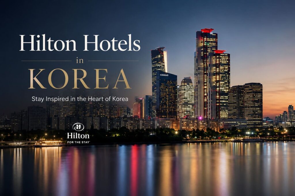 Hilton Hotels in Korea banner