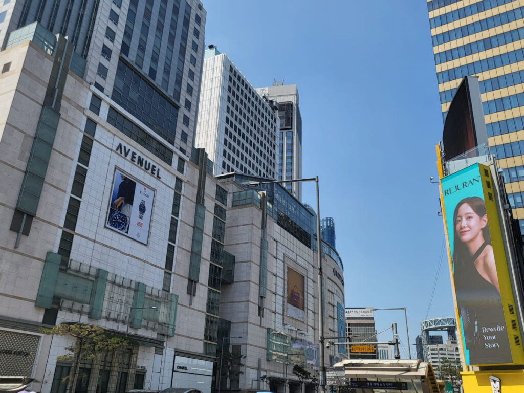 Lotte Department Store at Myeongdong