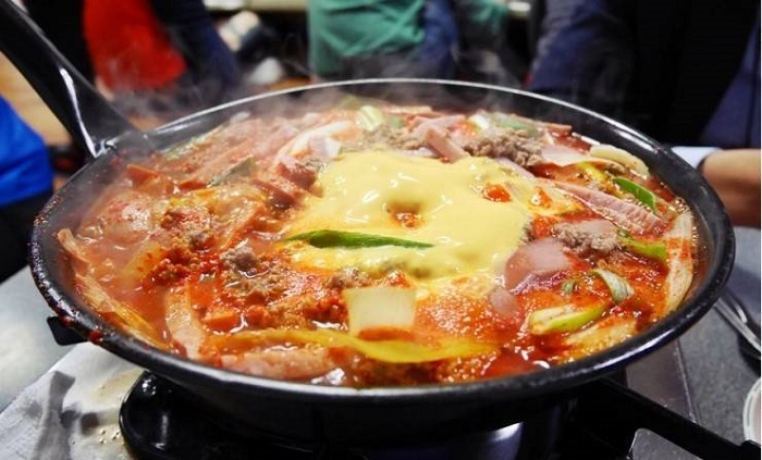 Budaejjigae at Badasikdang dining