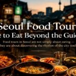 Seoul food tours Korean street food local restaurants night market banner