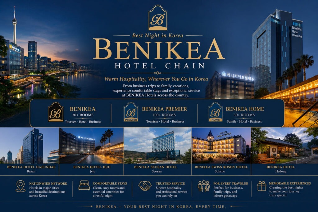 Benikea Hotel Chain banner