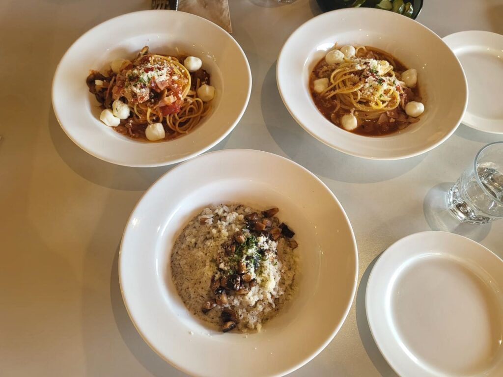 Pastas - Le Franc Rooftop Cafe Insa-dong Seoul Korea