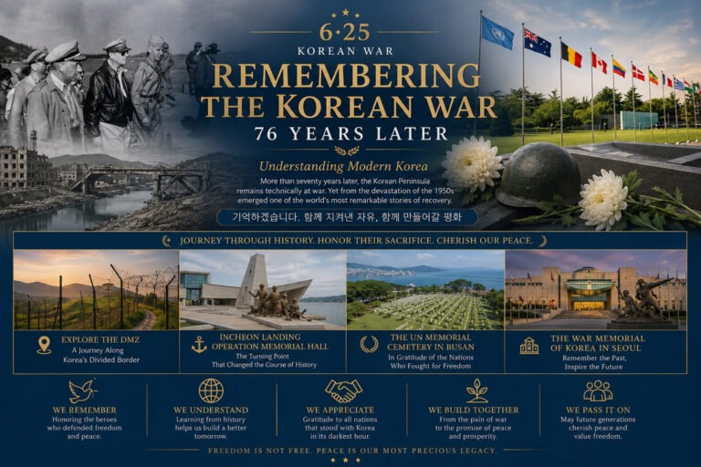 Remembering the Korean War - 76 Years Later banner