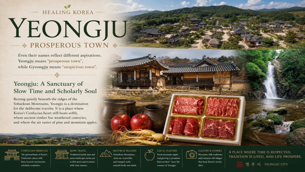 Yeongju-prosperous town banner
