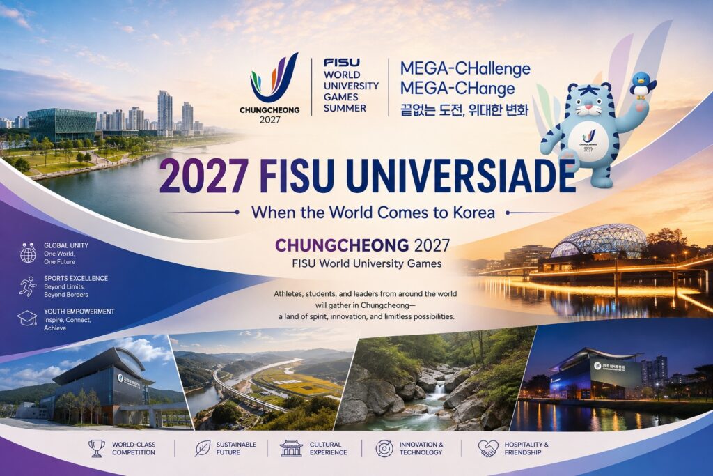 2027 Chungcheong FISU Summer Universiade banner