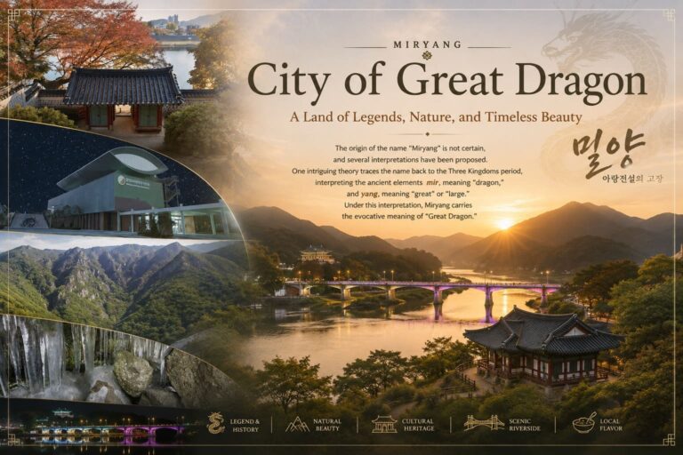 Miryang-City of Dragon banner
