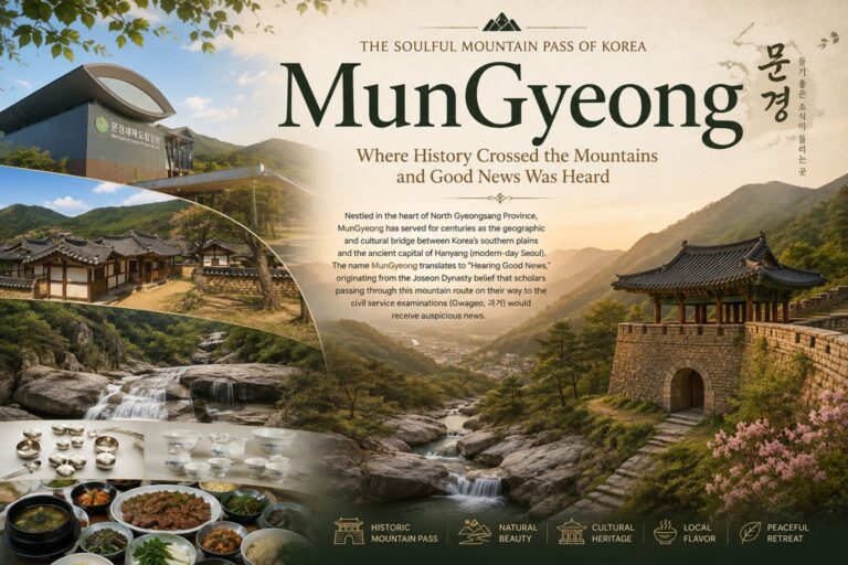 Mungyeong city banner
